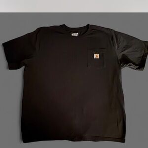 Carhartt Men's Black T-Shirt. Size XXL